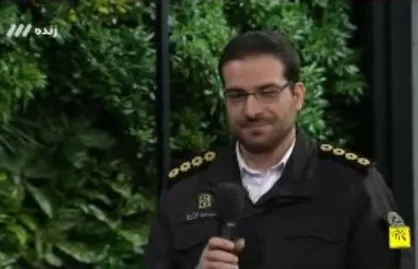 فیلم/ خوانندگی افسر راهنمایی و رانندگی در برنامه حالا خورشید