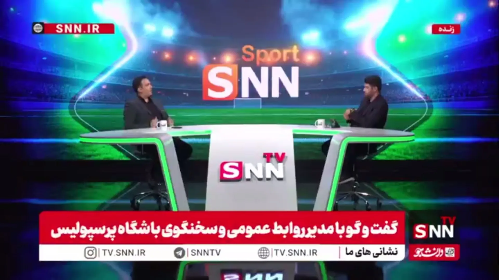 بازگشا، مدیر روابط عمومی و سخنگوی باشگاه پرسپولیس: با احترام به درویش، حدادی یک مدیر جوان و اقتصادی است