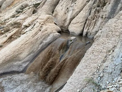 گل&zwnj;آلود شدن چشمه گوهرنگ کار دستِ ۷ شهر چهارمحال و بختیاری داد / مردم دبّه به دست شدند
