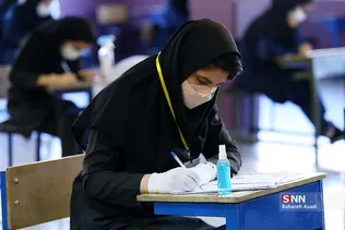 برگزاری حضوری امتحانات نهایی در دبیرستان شهید بهشتی