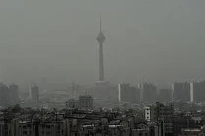 هوای تهران در وضعیت نارنجی/افزایش شاخص ذرات معلق