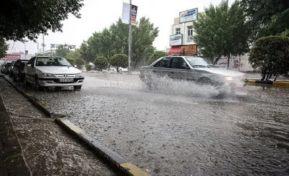 هشدار هواشناسی نسبت به رگبار شدید باران در ۱۴ استان