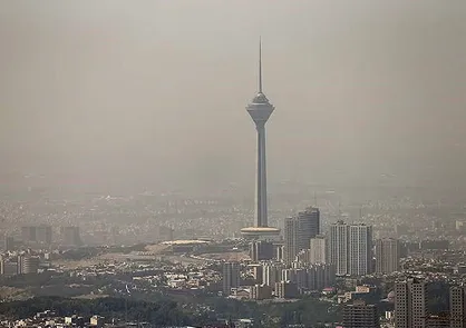 هوای تهران در آستانه ناسالم شدن برای تمامی شهروندان
