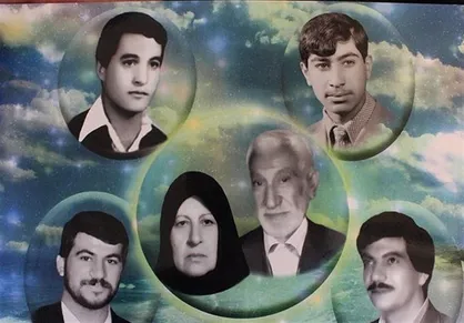 مادر شهیدان خزعلی به فرزندان شهیدش پیوست