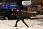 بارش برف در تهران