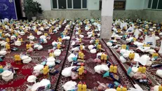 ۳۱۳ بسته معیشتی طی پویش یلدای مهدوی در بین نیازمندان همدانی توزیع شد