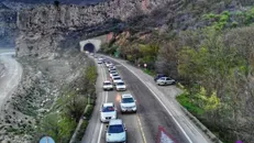 بارش باران و ترافیک نیمه‌سنگین در برخی از محور‌های مواصلاتی کشور