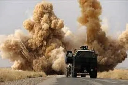 کاروان لجستیک نظامیان آمریکایی هدف قرار گرفت