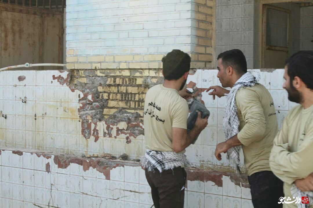 اردوی جهادی دانشجویان جهادگر دانشگاه علوم کشاورزی و منابع طبیعی خوزستان