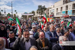 راهپیمایی 22 بهمن در شیراز - 1402