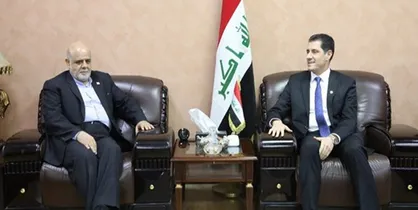 تقویت روابط اقتصادی محور دیدار سفیر ایران با وزیر برنامه&zwnj;ریزی عراق