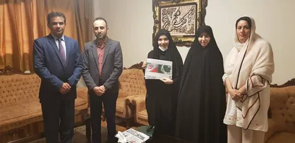 اعضای اتحادیه انجمن&zwnj;های اسلامی دانشجویان مستقل با رایزن فرهنگی پاکستان دیدار کردند