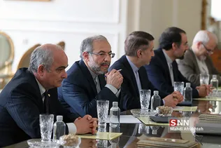 دیدار هیات موسسه مطالعاتی والدای روسیه با ظریف