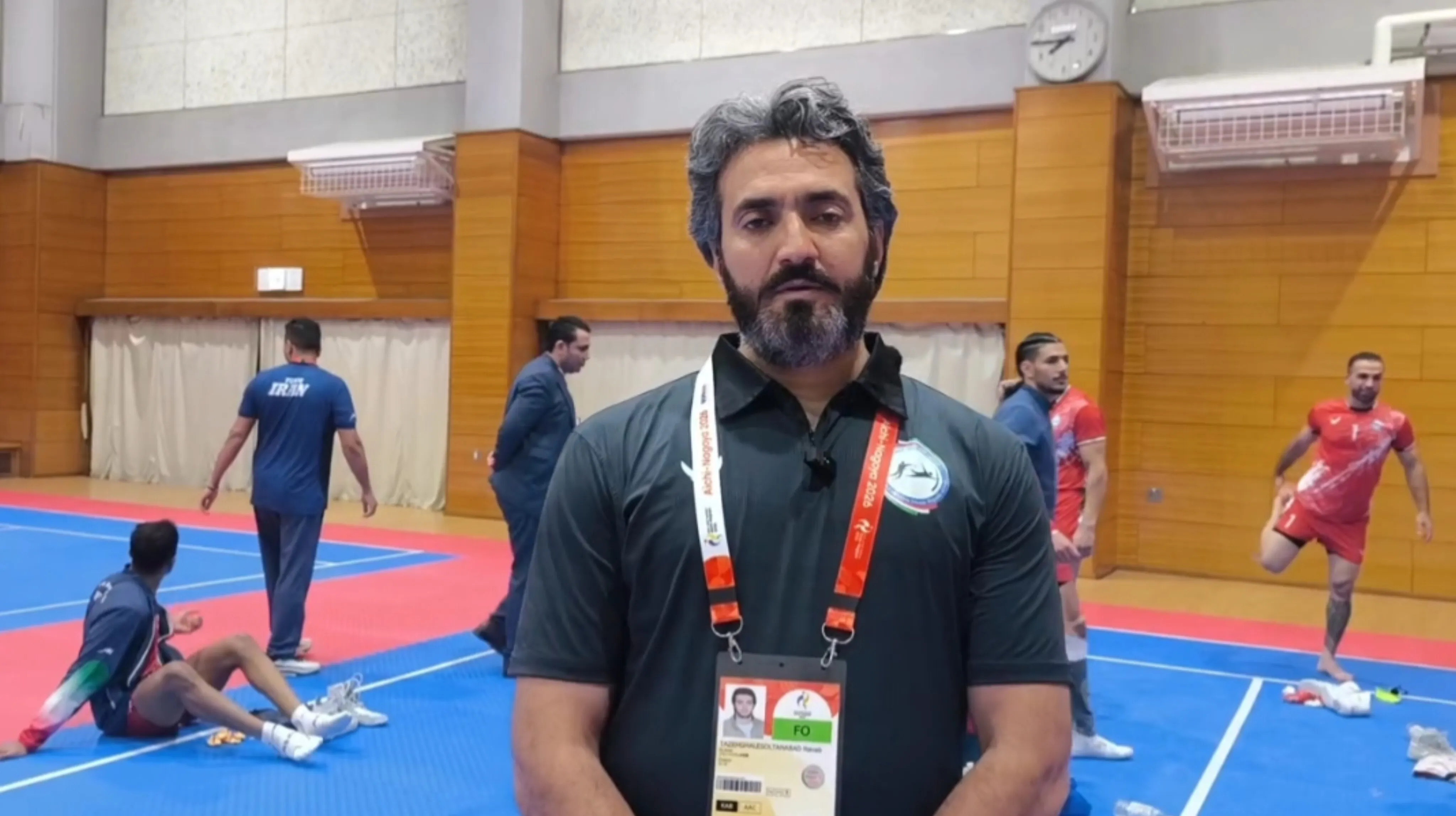 سرمربی تیم ملی کبدی: تلاش می‌کنیم خوش رنگ‌ترین مدال را برای ایران کسب کنیم؛ چین‌تایپه را آنالیز کردیم