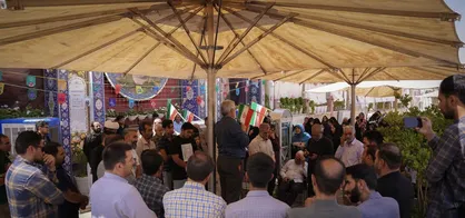 کرمانی&zwnj;ها از جوار مزار حاج قاسم فریاد مرگ بر اسراییل سر دادند+فیلم