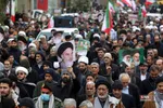  تشییع پیکر دو شهید مدافع امنیت در حمله اغتشاشگران 