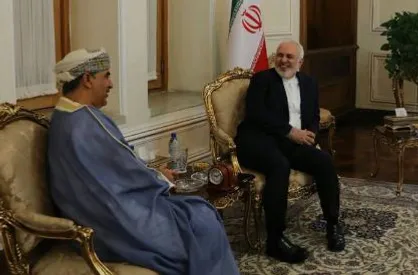 دیدار سفیر عمان با ظریف