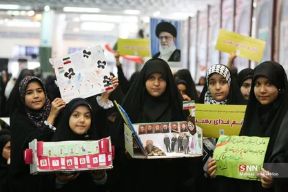 مراسم لشگر فرشتگان ایران &laquo;پاسداشت ۱۱۰ کودک و بانوی شهید پایتخت&raquo;