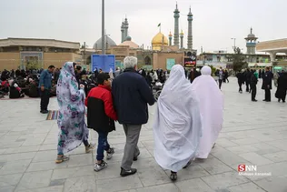  تحویل سال۱۴۰۱ در حرم حضرت معصومه(س)