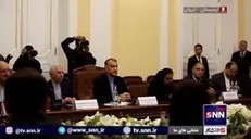 دیدار وزیر خارجه جمهوری اسلامی ایران با رئیس مجلس ارمنستان