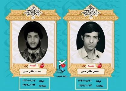 مادر شهیدان &laquo;عکاس مصور&raquo; به دیدار فرزندان شهیدش شتافت