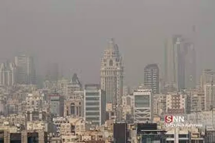 هوای تهران آلوده شد