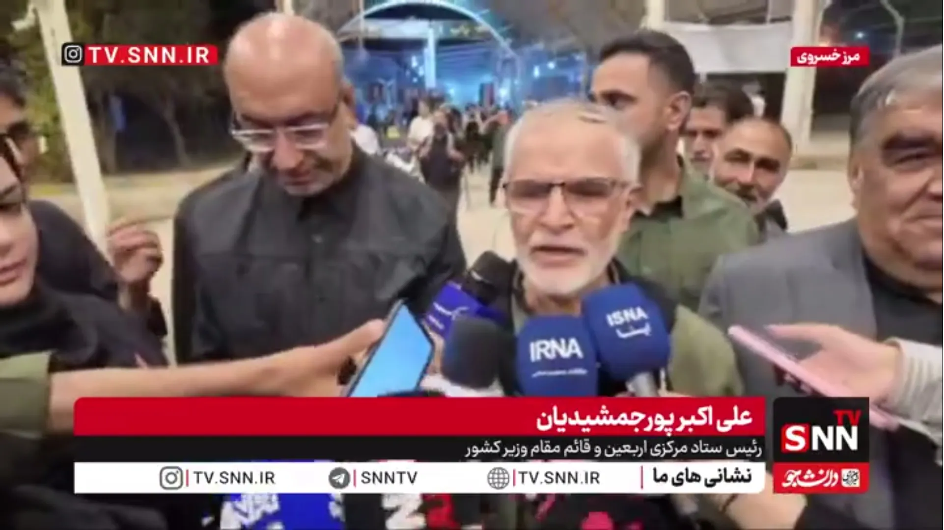 پورجمشیدیان: خروج ۳.۲ میلیون زائر اربعین از مرزهای کشور / ۱.۹ میلیون زائر برگشته‌اند