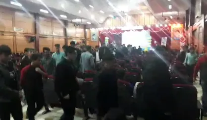 اعتراض دانشجویان دانشگاه فرهنگیان یاسوج به جشن روز دانشجو/ دانشجویان مخالف تبعیض فکری در دانشگاه هستند