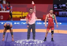 اطری با شکست حریف مغولستانی به نیمه نهایی رسید