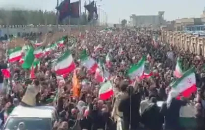 خروش بی پایان بیرجند هفت روز پس از شهادت رهبر انقلاب