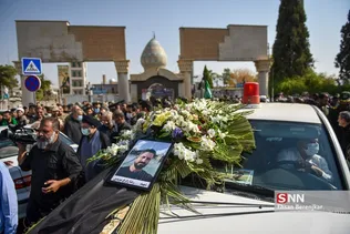 تشییع پیکر مطهر شهید «رضا زارع‌ مویدی» شهید مدافع امنیت در شیراز