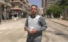 خبرنگار میدانی سوریه: آرامش مسیحی‌ها از حضور سردار سلیمانی در محله خودشان / سلبریتی‌های سوری اقدام به تحریک مردم کردند + فیلم