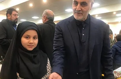 وعده&zwnj;ای از سردار سلیمانی به دختر شهید مدافع حرم که عملی شد