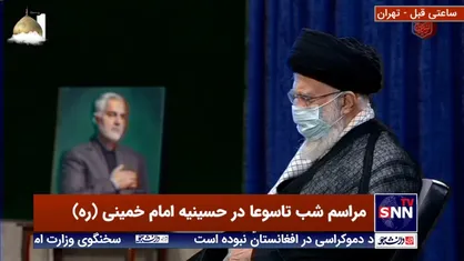 ذکر مصیبت علمدار کربلا در محضر رهبر انقلاب توسط حاج محمدرضا طاهری