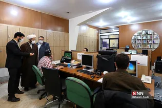 بازدید حجت الاسلام فاطمی پور 