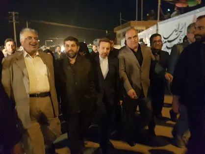 بازدید رئیس دفتر ریاست جمهوری از مرز بین المللی شلمچه