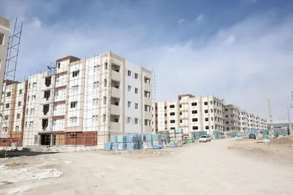 ساخت یک&zwnj;هزار و ۷۲۱ واحد مسکونی در زنجان در حال انجام است