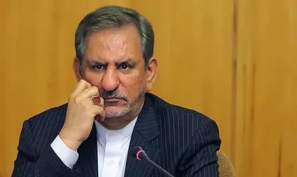 اسحاق جهانگیری رای خود را به صندوق انداخت+فیلم