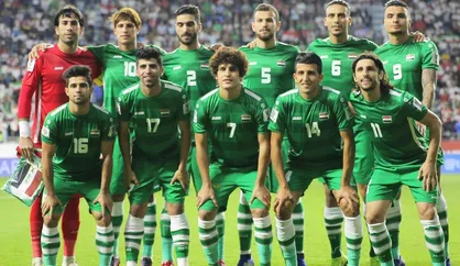 تیمِ عراق بعد از تساوی مقابل بحرین عازم قطر شد +عکس