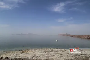 بالا آمدن سطح آب دریاچه ارومیه