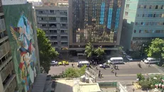 جزئیات جدید از حادثه خیابان طالقانی/ حادثه تیراندازی مقابل بنیاد شهید منجر به جراحت ۲ مامور ناجا شد