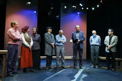 تجلیل از داود دانشور در تالار قشقایی تئاتر شهر