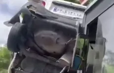اتوبوس شهری در تبریز حادثه آفرید!