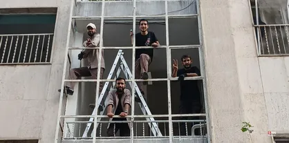 دانشجویان: عهد بستیم که در خدمت ایران باشیم؛ کمک به ساختن زندگی از میان آوار جنگ