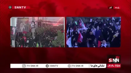 سیل جمعیت عاشقان امام شهید بعد از نماز صبح به سوی مسجد جمکران در حال حرکت هستند