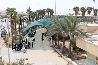 ۷ هزار متر مربع سایبان در مرز خسروی احداث شده است