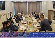 دیدار وزیر صنعت و تجارت طالبان با رئیس‌جمهور تاتارستان