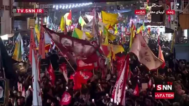 تشییع میلیونی پیکر امام شهید پس از ساعت‌ها همچنان در عراق ادامه دارد