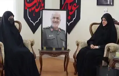 خانواده رئیس&zwnj;جمهور به منزل شهید سلامی رفتند