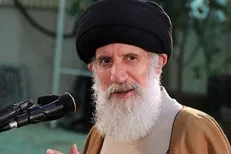 عیادت حجت الاسلام محمدیان از آیت الله فاطمی‌نیا